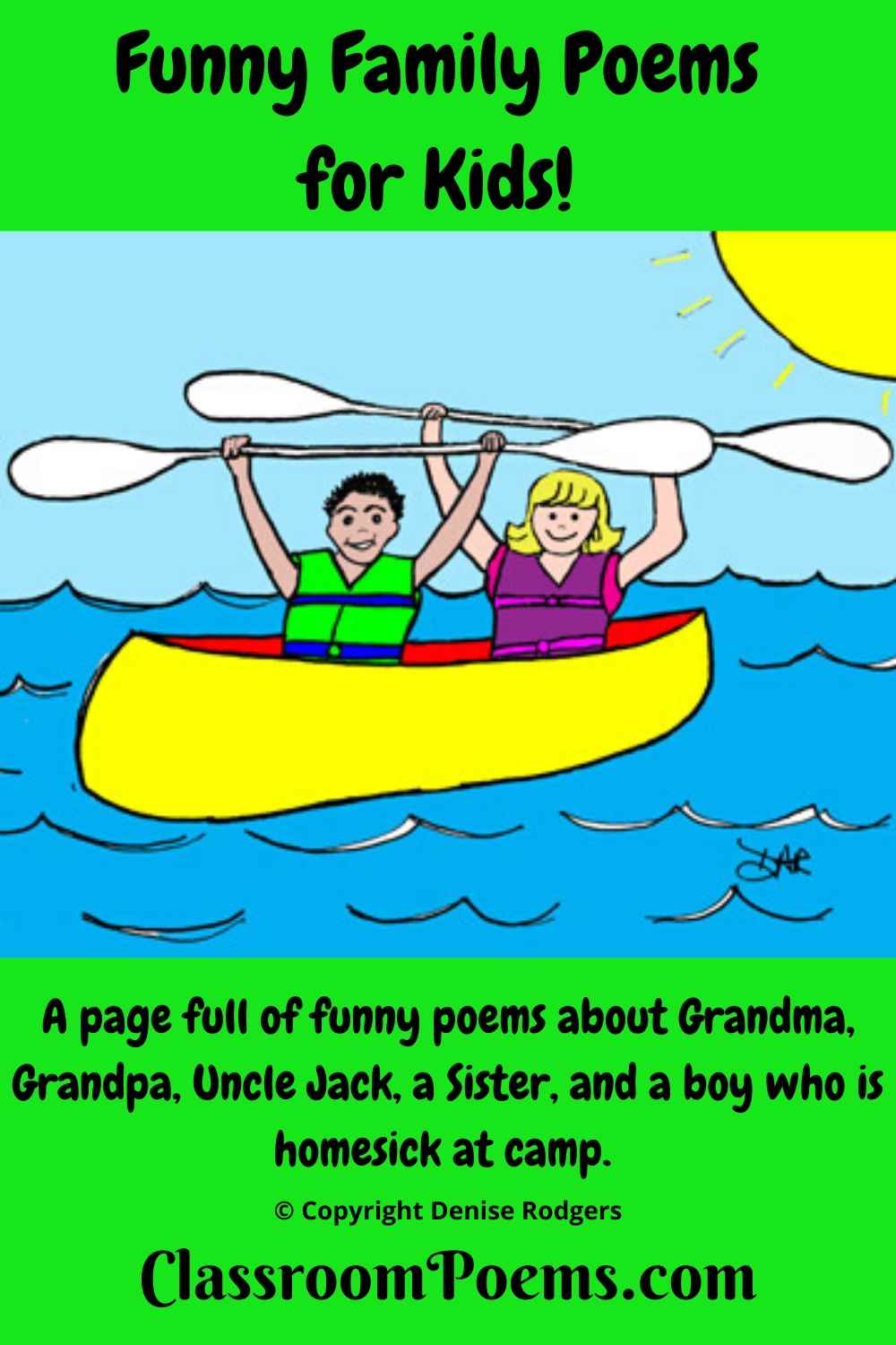 great grandmother poems from kids
