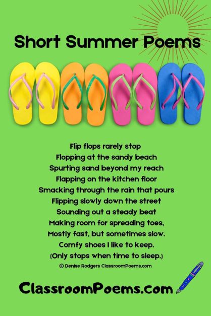 Summer Poems For Kids